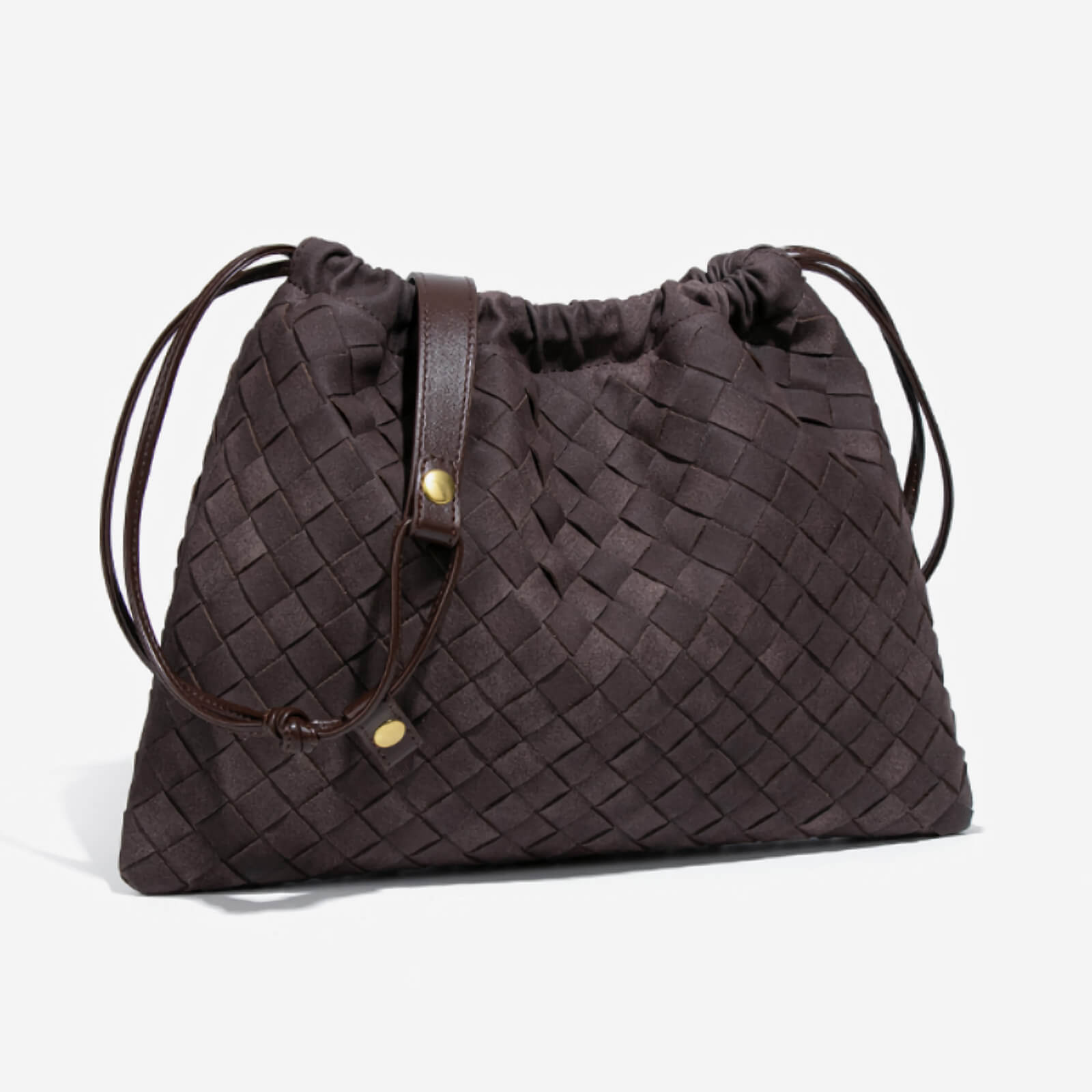 Drawstring Tote Handbag