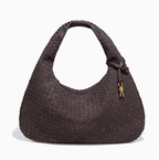 Faux Suede Shoulder Bag