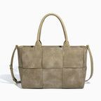 Minimalist Vegan Leather Tote - Spacious Work & Everyday Tote Bag