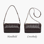 aesthetic woven designer bag