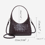 artisanal woven handbag