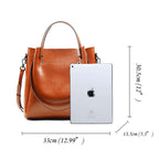 best leather tote for work and travel