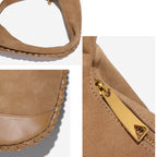 boho suede handbag