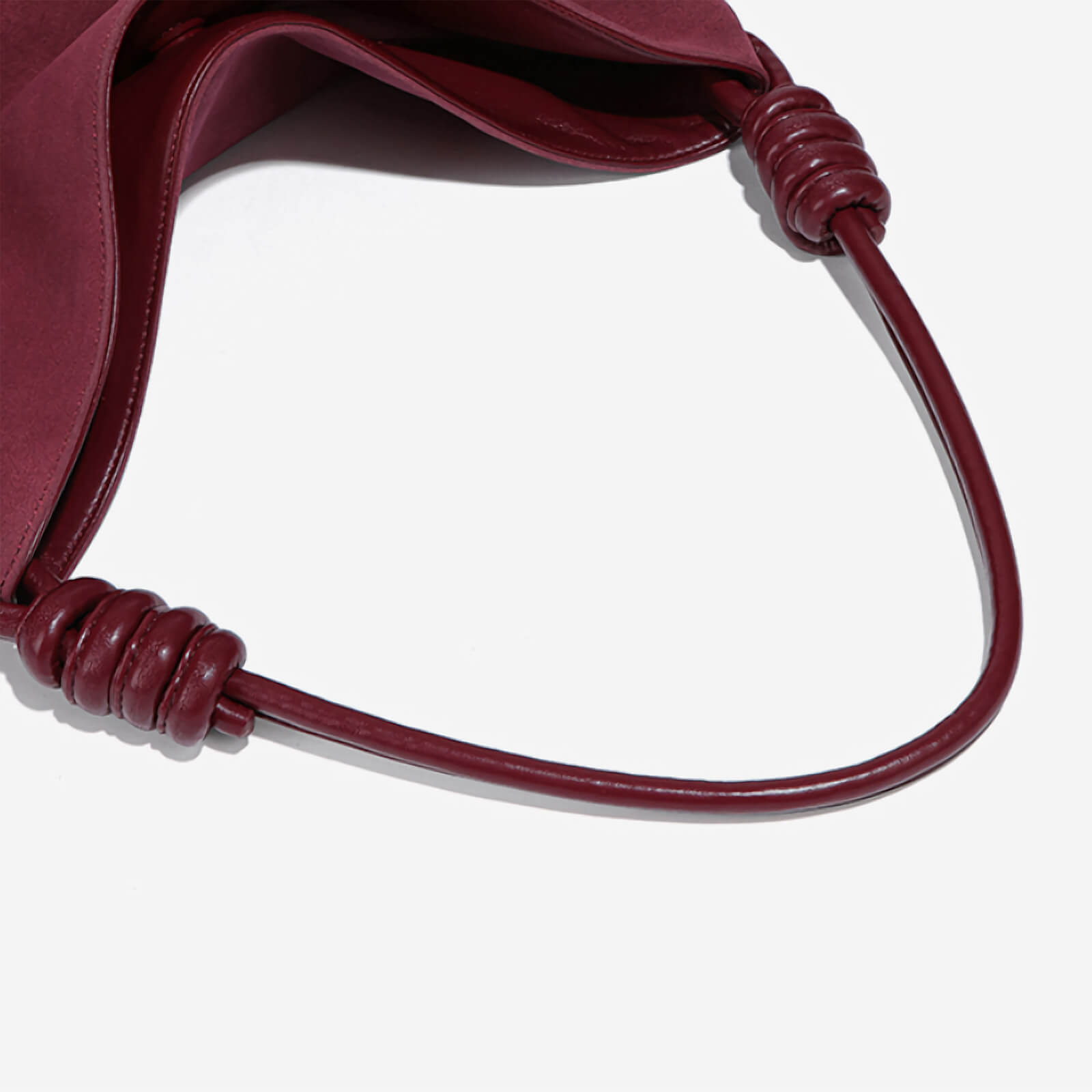 casual suede handbag