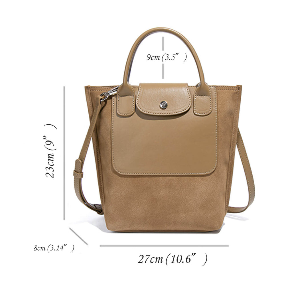 designer bucket handbag