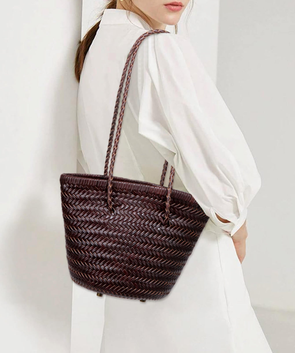 handcrafted leather purse