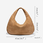 knot handle shoulder bag