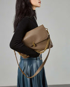 large slouchy leather bag for work