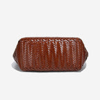 leather shoulder tote women