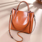 minimalist leather work tote professional