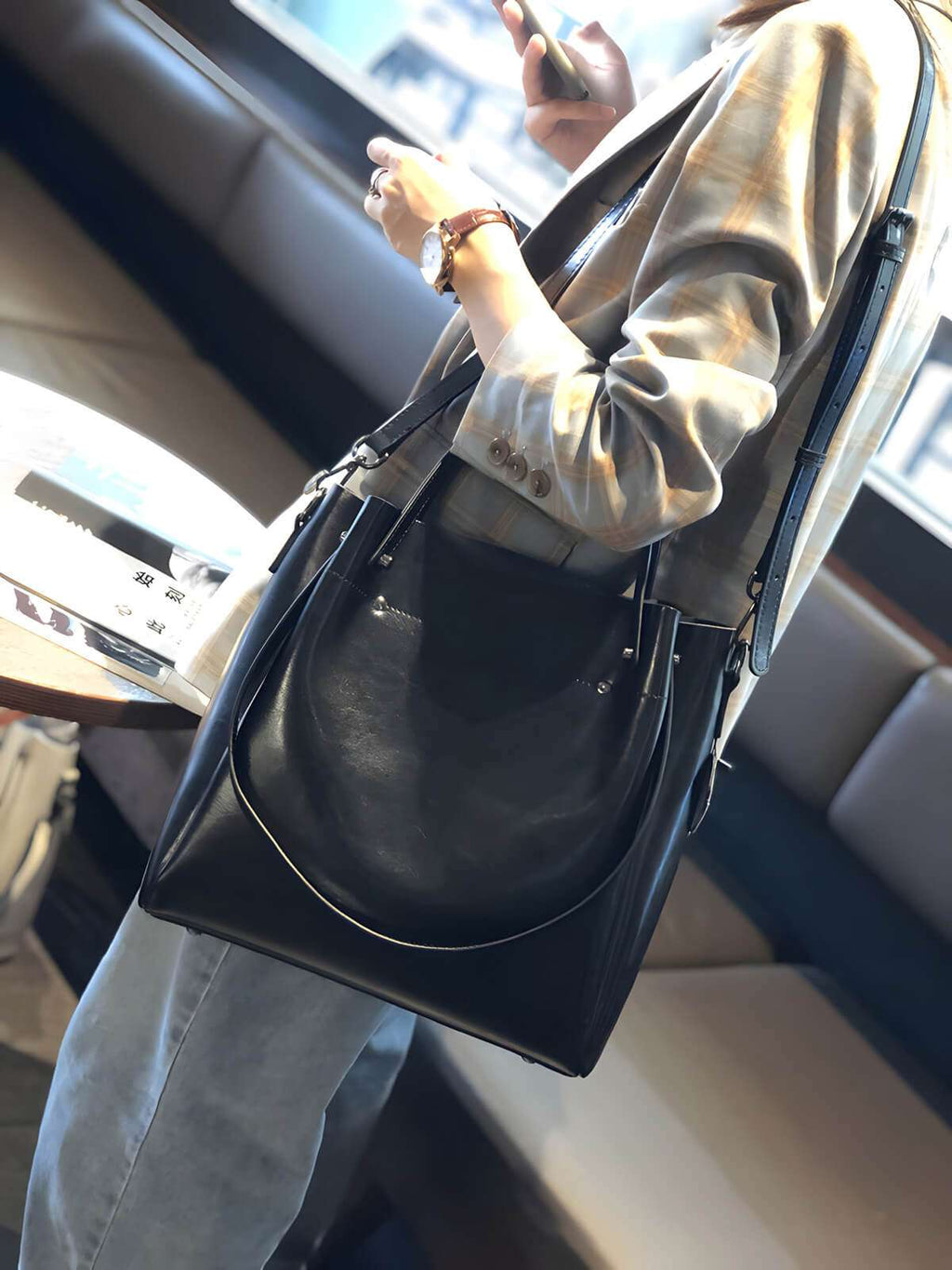 oversized work bag for women professional