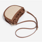 raffia crossbody bag