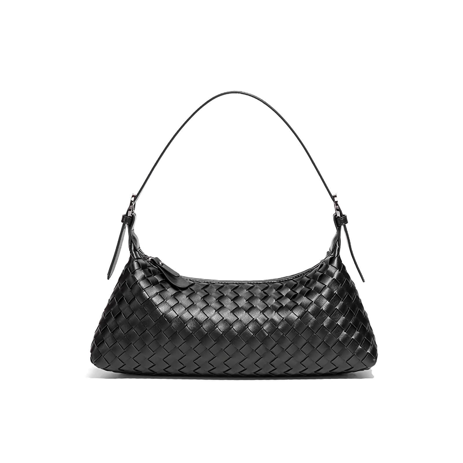 smal woven tote purse