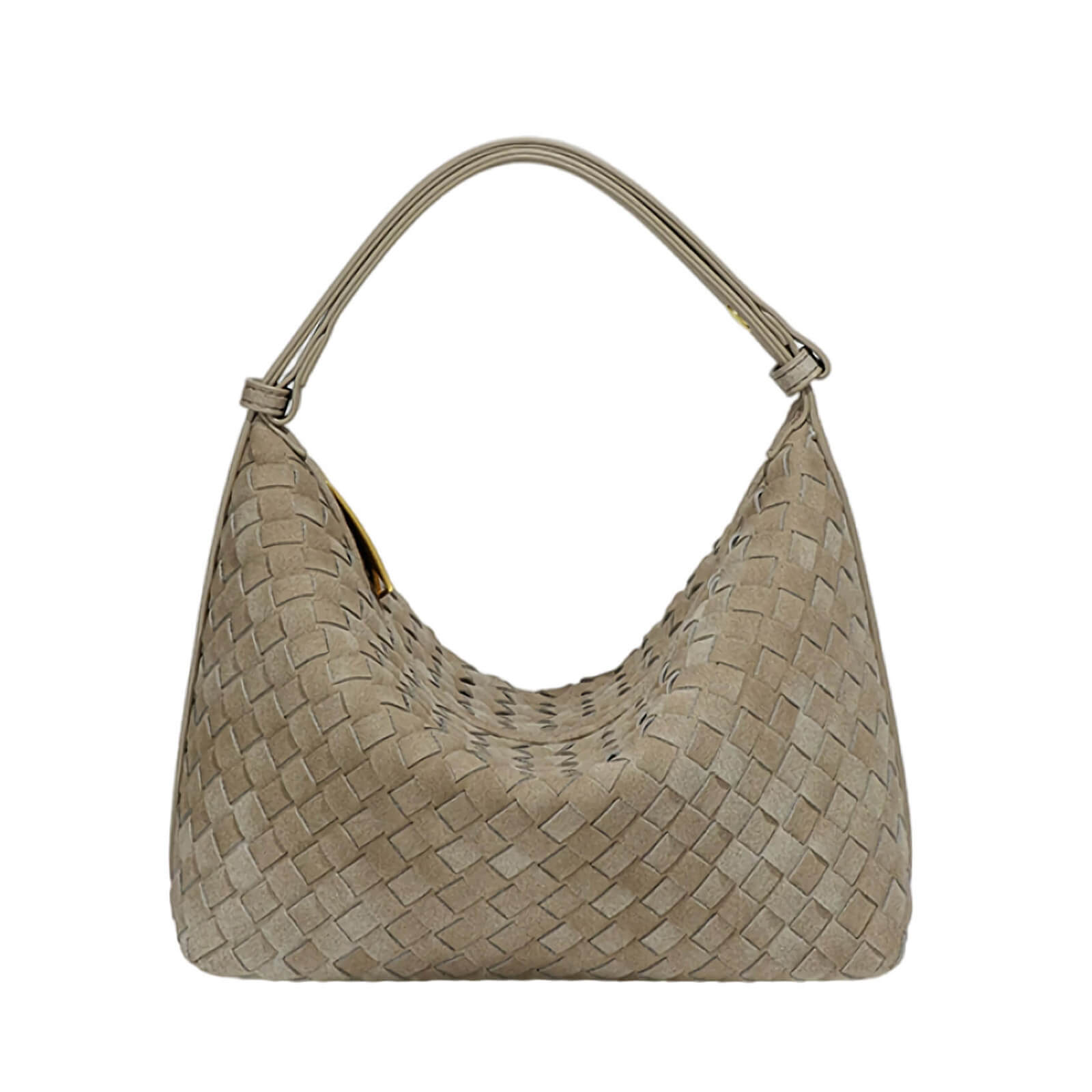small woven shoulder bag