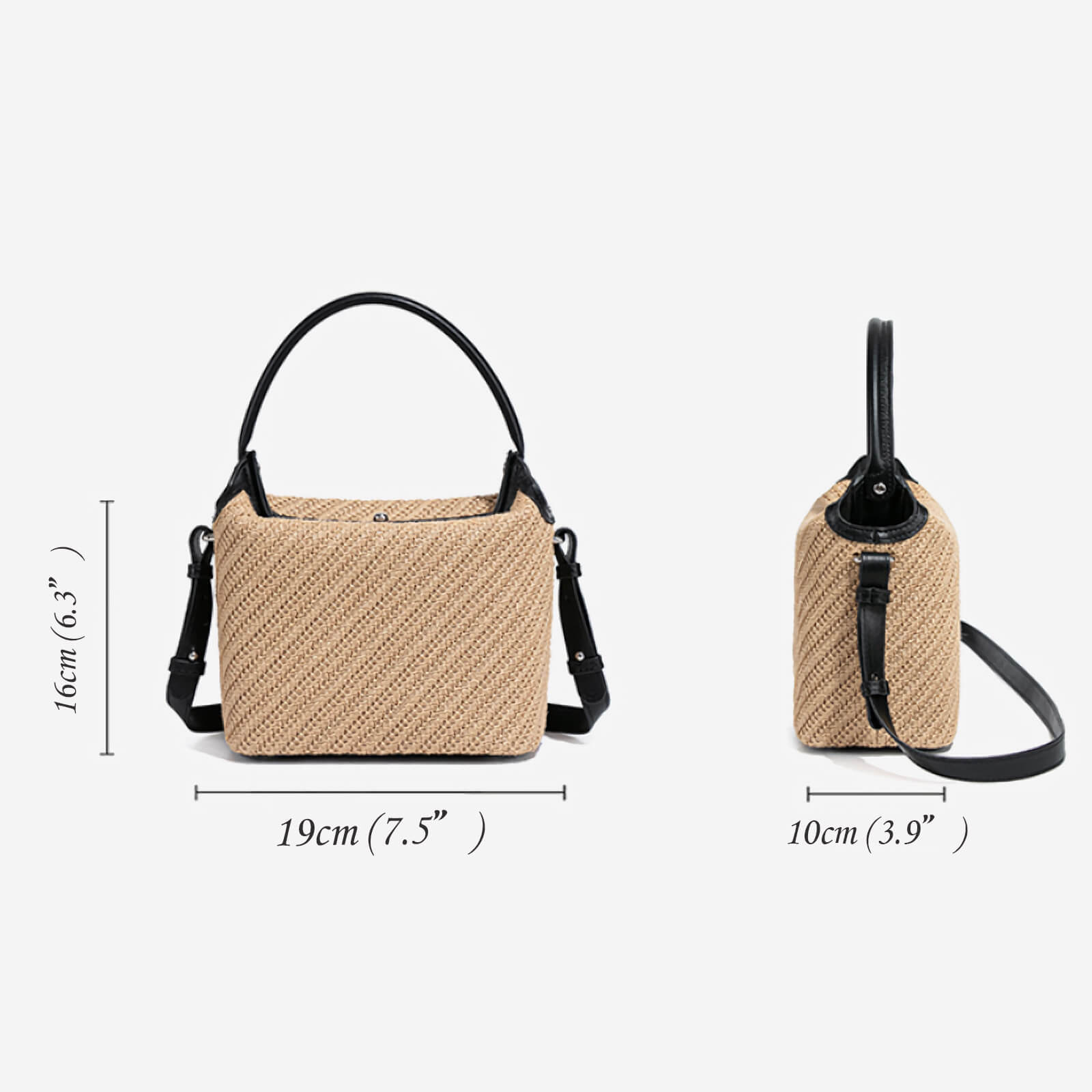 straw crossbody bag