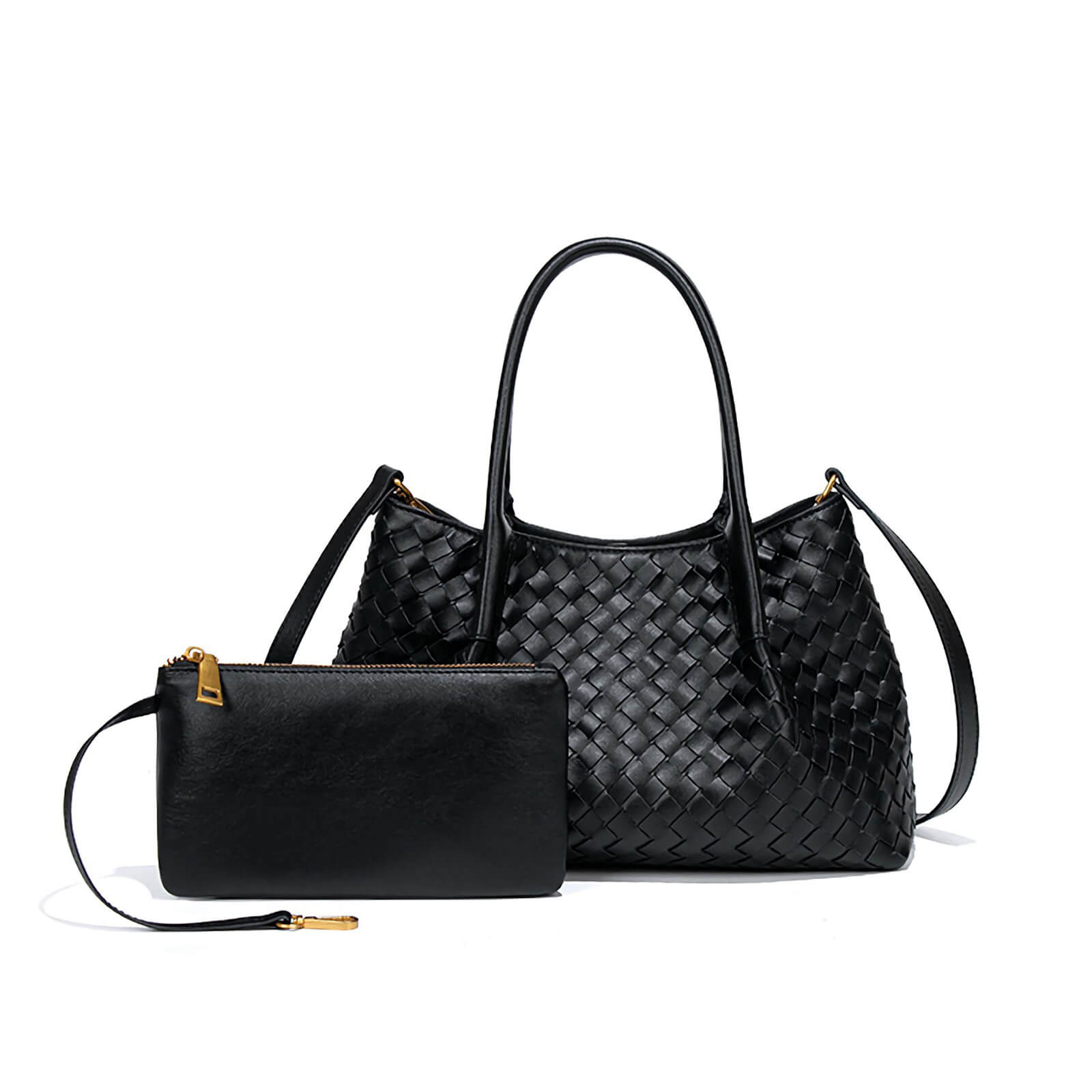 tote bag with wristlet_