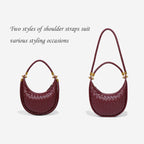 under arm crescent purse