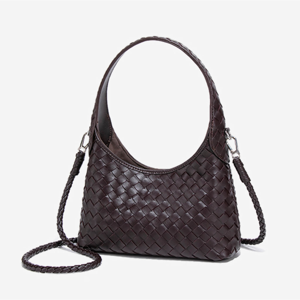 woven crescent bag