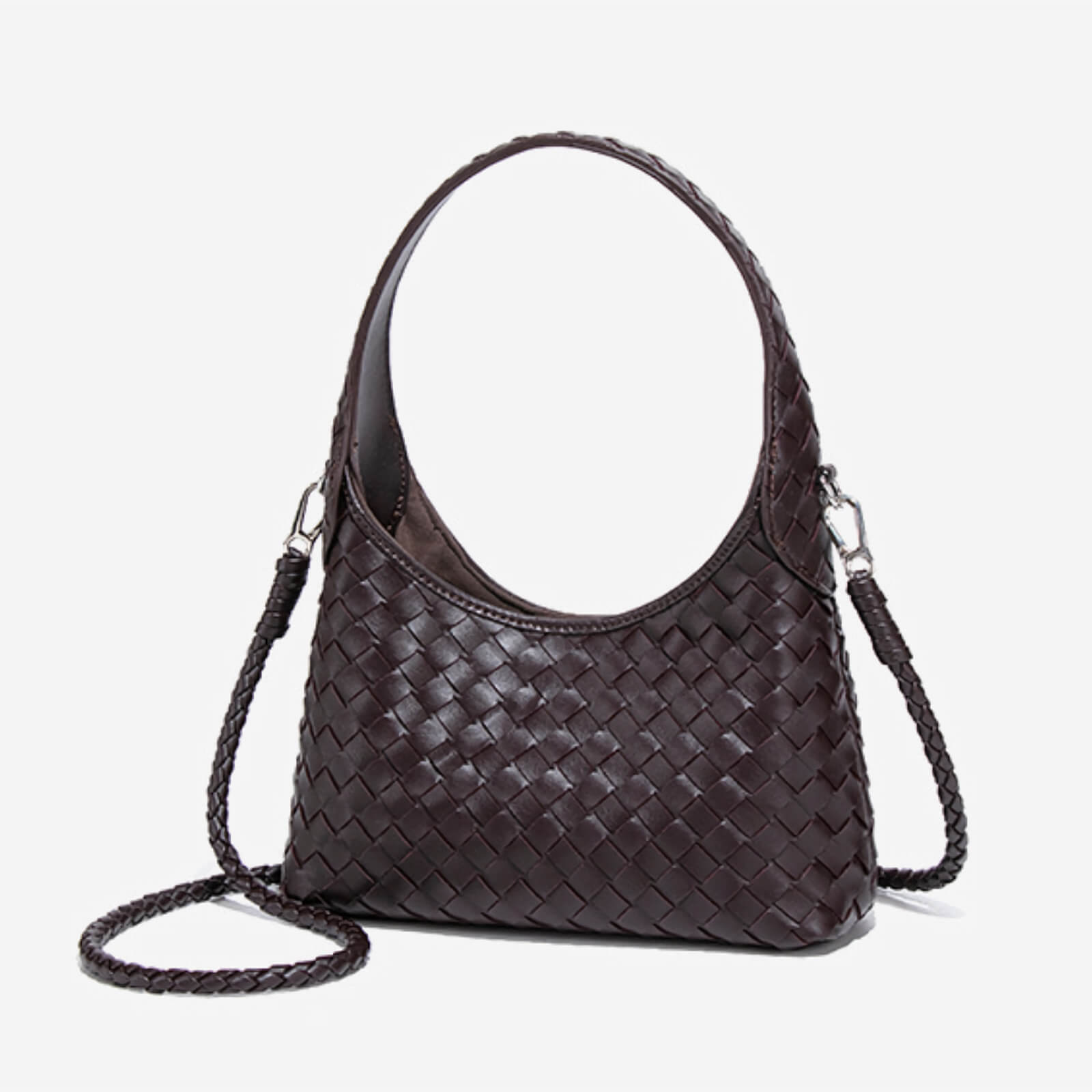 woven crescent bag