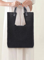 woven tote bag for women